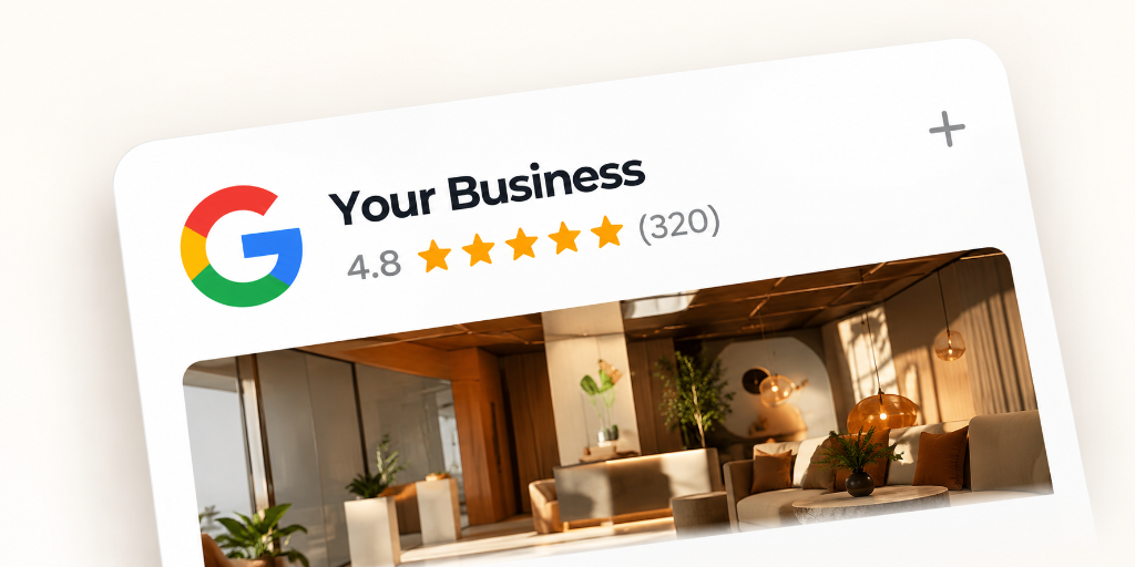 Google Business Profile - Top Rated 4.8 Stars